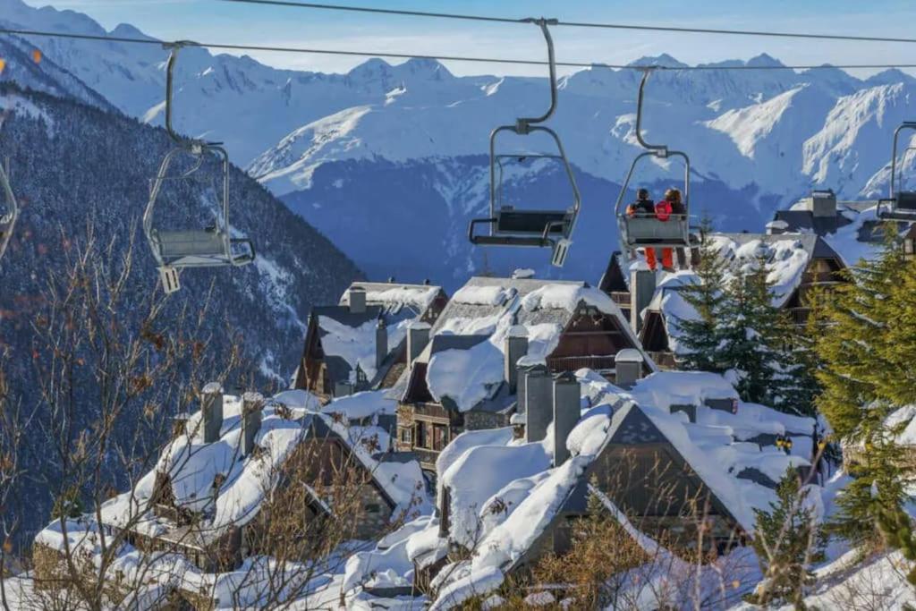 Wow Views Next To The Ski Lift! Baqueira Beret Exteriör bild