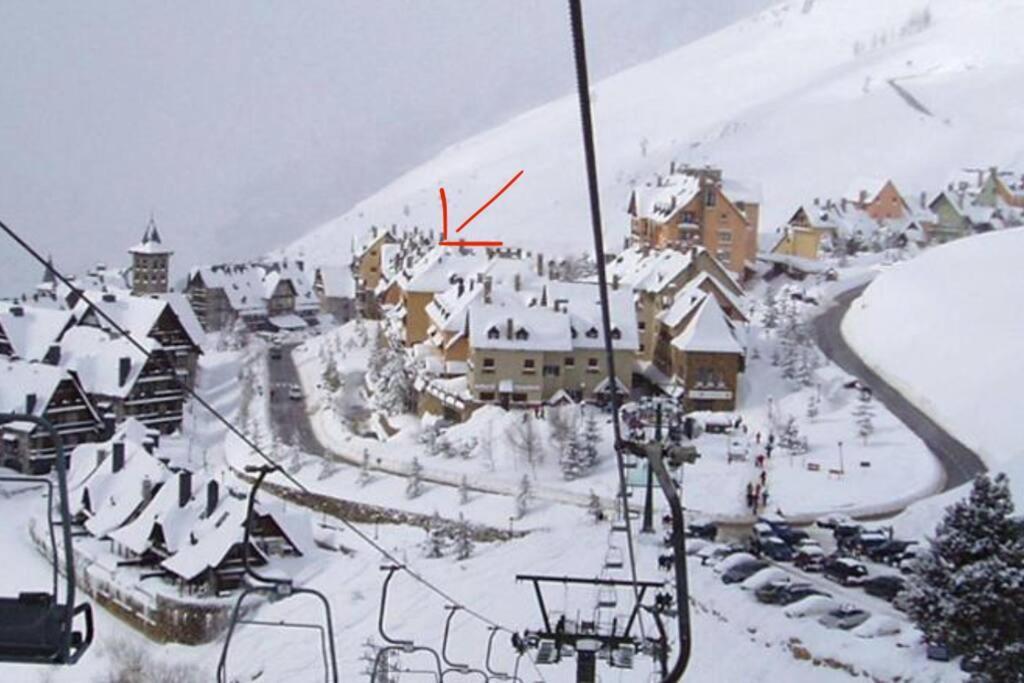 Wow Views Next To The Ski Lift! Baqueira Beret Exteriör bild